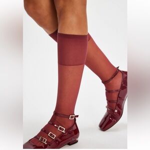 Free people city cool  Knee-High Socks